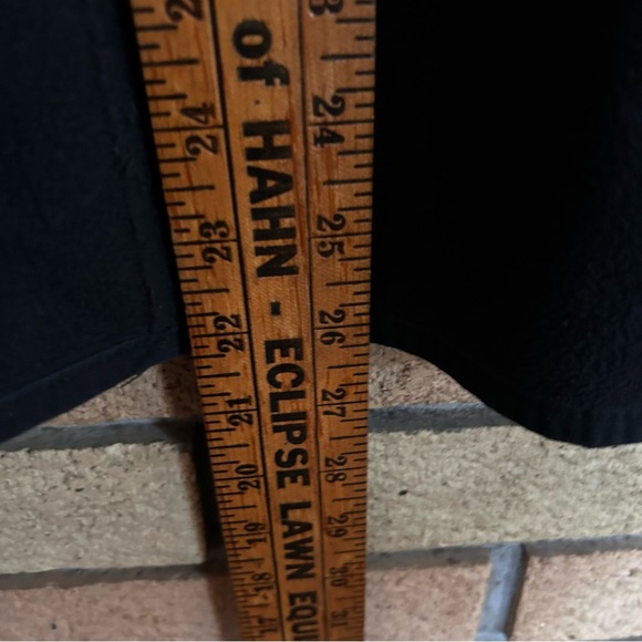 LL Bean Lightweight Fleece Full Zip Black Jacket Pockets Size 1X 505316 - Picture 6 of 7